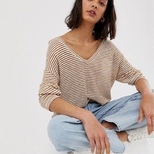 Striped Long Sleeve Top